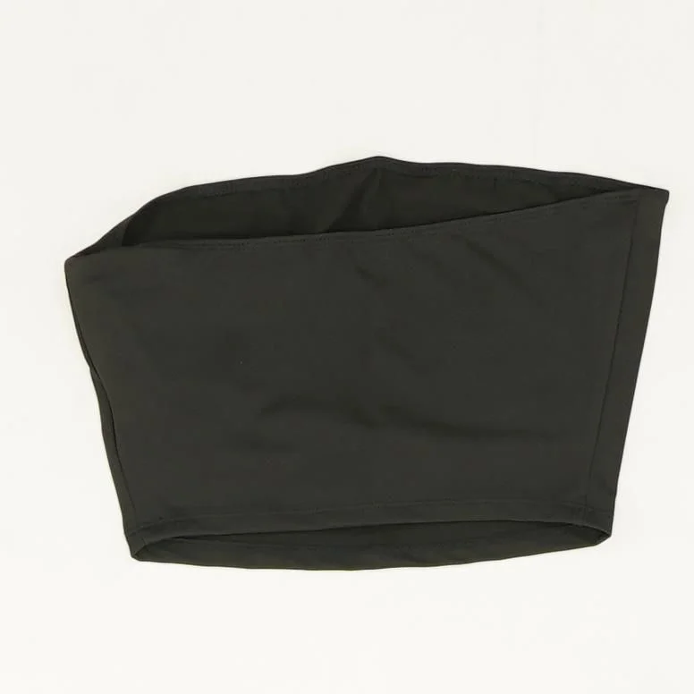 Black Solid Sleeveless Blouse Loose Fit Blouse