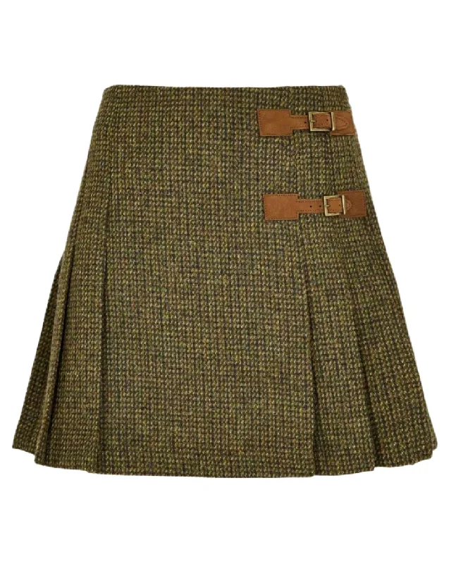 Dubarry Blossom Tweed Skirt relaxed fit skirt
