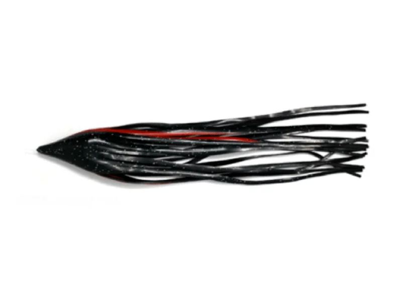 Flaky Black Lure Skirt- Cone leather skirt sleek