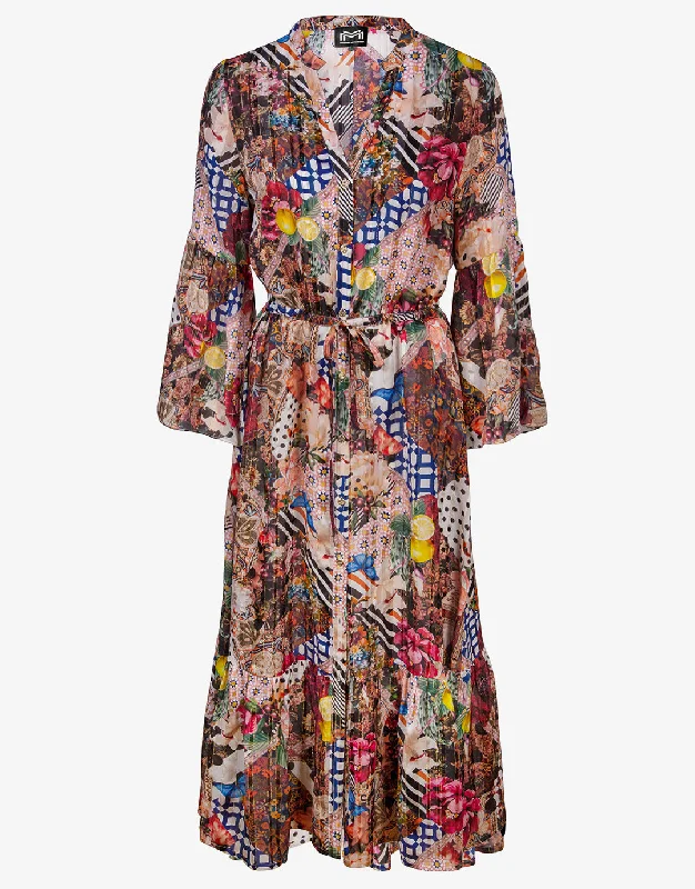 Freedom Long Blouse Dress - Eclectic Fiesta Business Casual Blouse