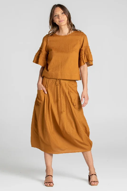 GURU SKIRT zip skirt side