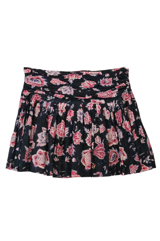 Isabel Marant Etoile - Floral Mini Skirt lace skirt romantic
