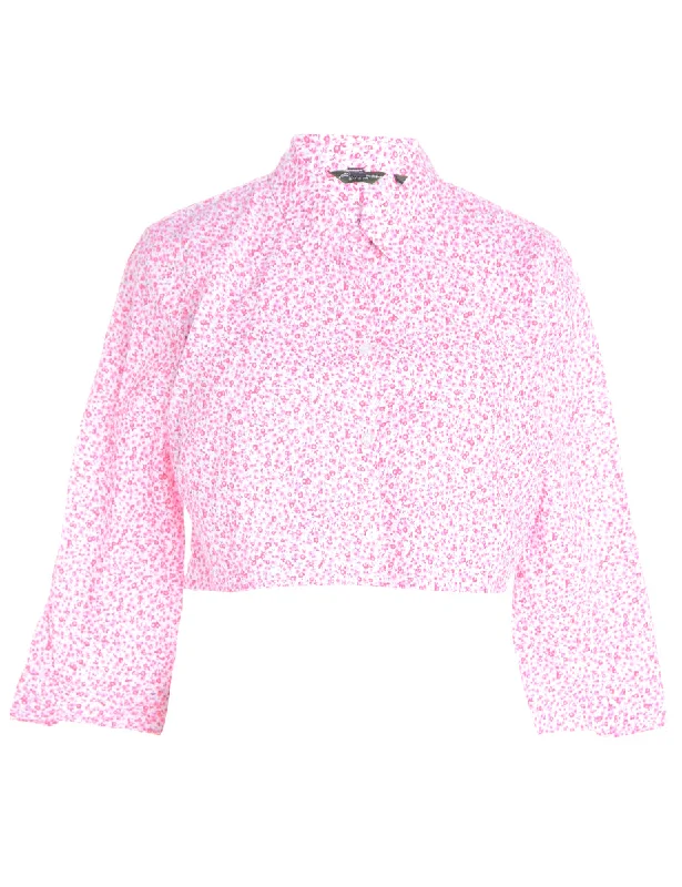 Label Nova Tie Back Blouse Elegant Office Blouse