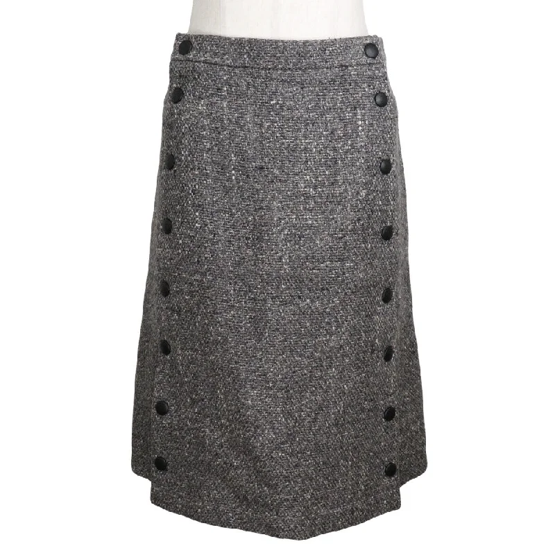 Louis Vuitton Rayon Silk Cupro Skirt wool skirt sturdy