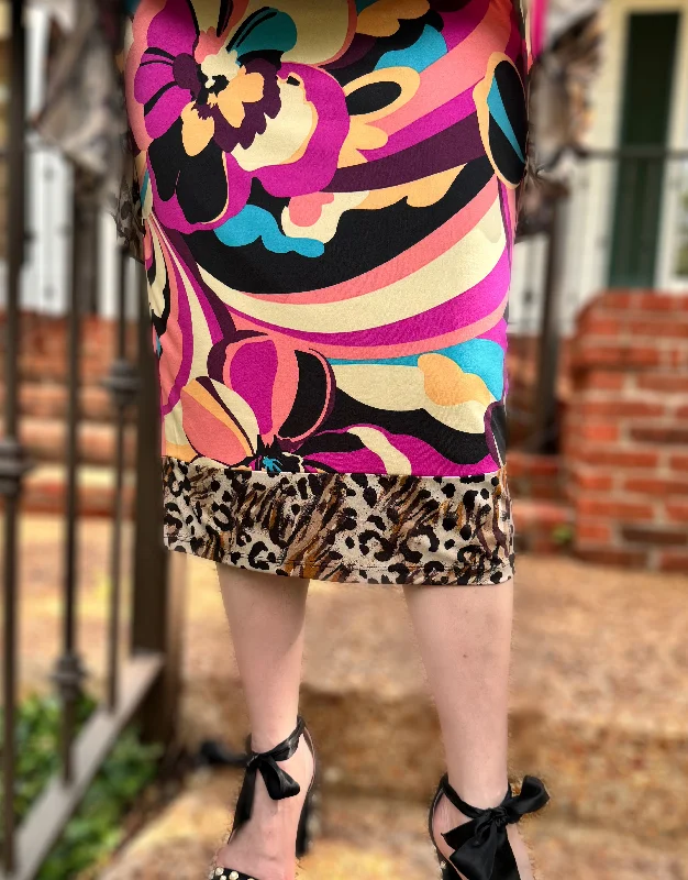 Mendi Lined Skirt linen skirt relaxed