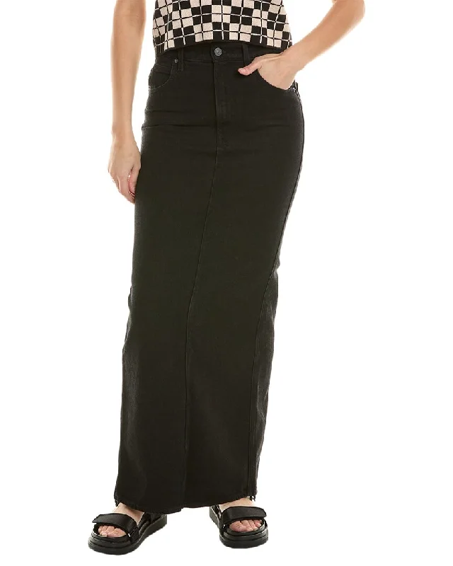 MOTHER Denim The Candy Stick Maxi Skirt leather skirt durable