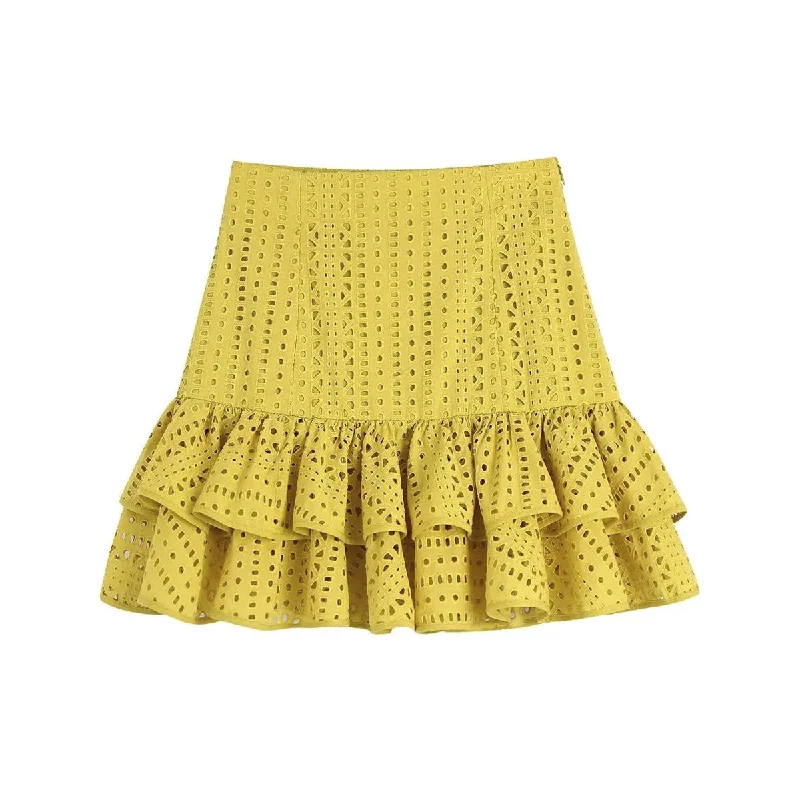 Summer Mini Skirt cotton skirt soft