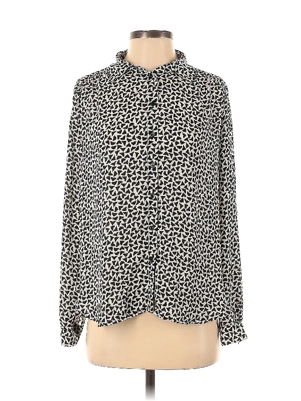 Sleeveless Blouse Double Button Blouse