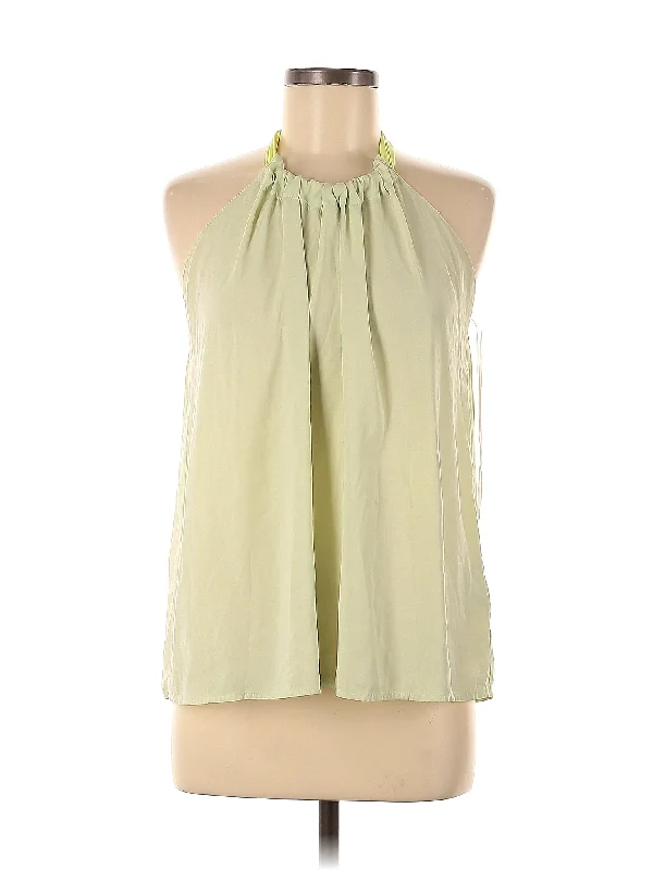Sleeveless Blouse Soft Knit Blouse