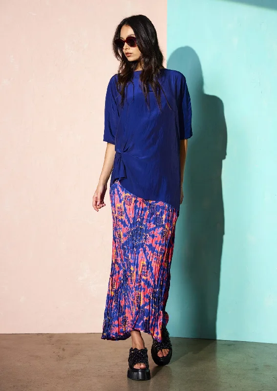 Vacanza Skirt silk skirt sleek