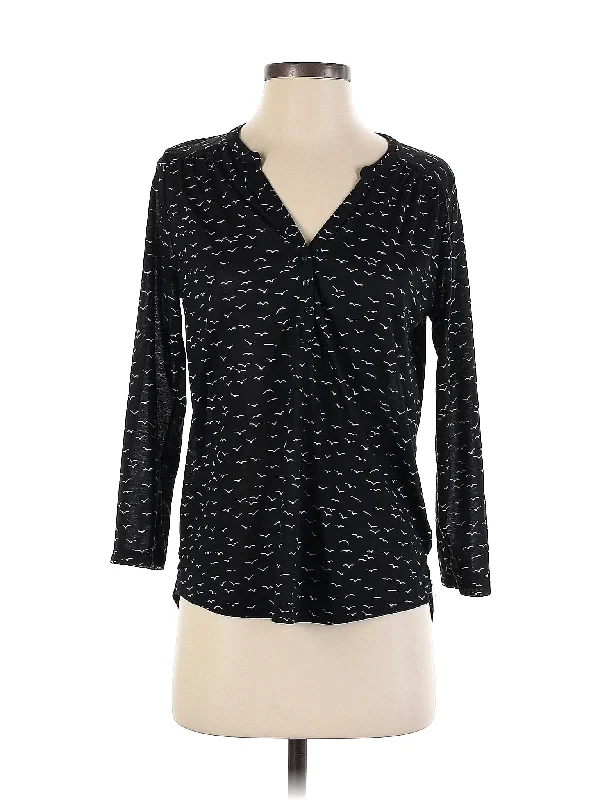 Long Sleeve Blouse Lightweight Chiffon Blouse