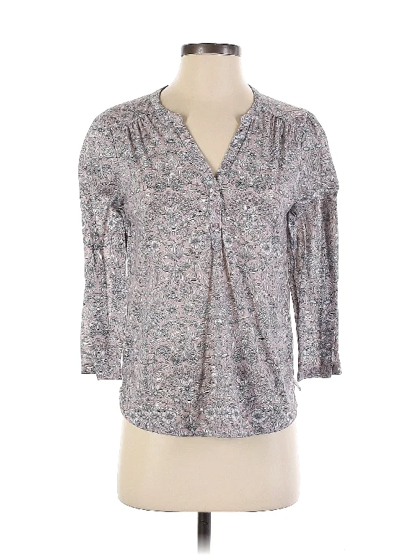 Long Sleeve Blouse Stylish Wrap Blouse