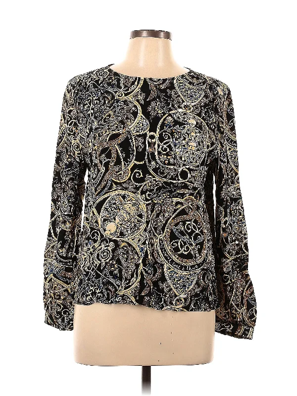 Long Sleeve Blouse Business Casual Blouse
