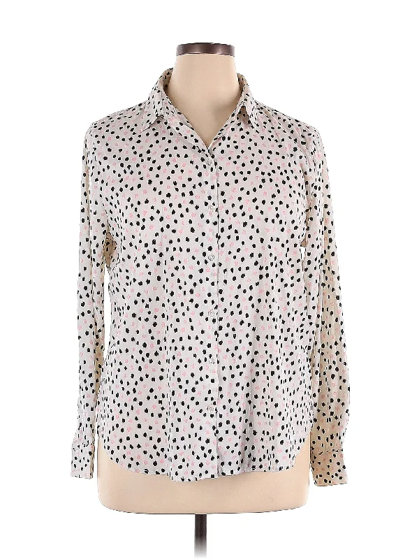 Long Sleeve Blouse Lightweight Floral Blouse