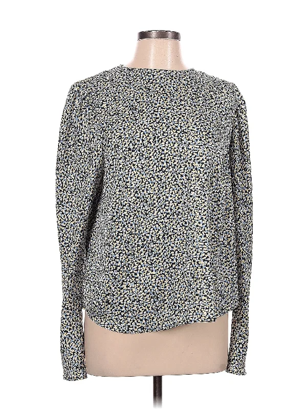 Long Sleeve Blouse Puff Sleeve Blouse