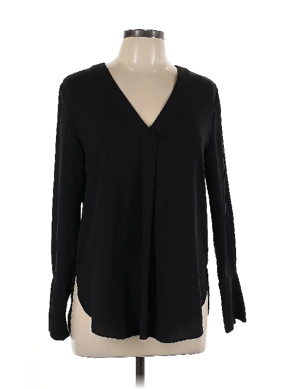 Long Sleeve Blouse Double-Layered Blouse