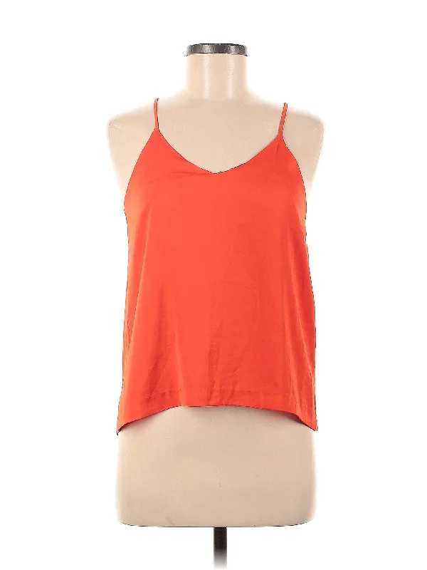Sleeveless Blouse Embroidered Floral Blouse